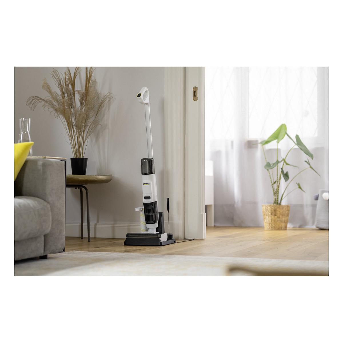Fshesë me vakum Kärcher FCV 2 Natural N / 3-në-1 Wet & Dry / 160W / 25 min - Bardhë - 5