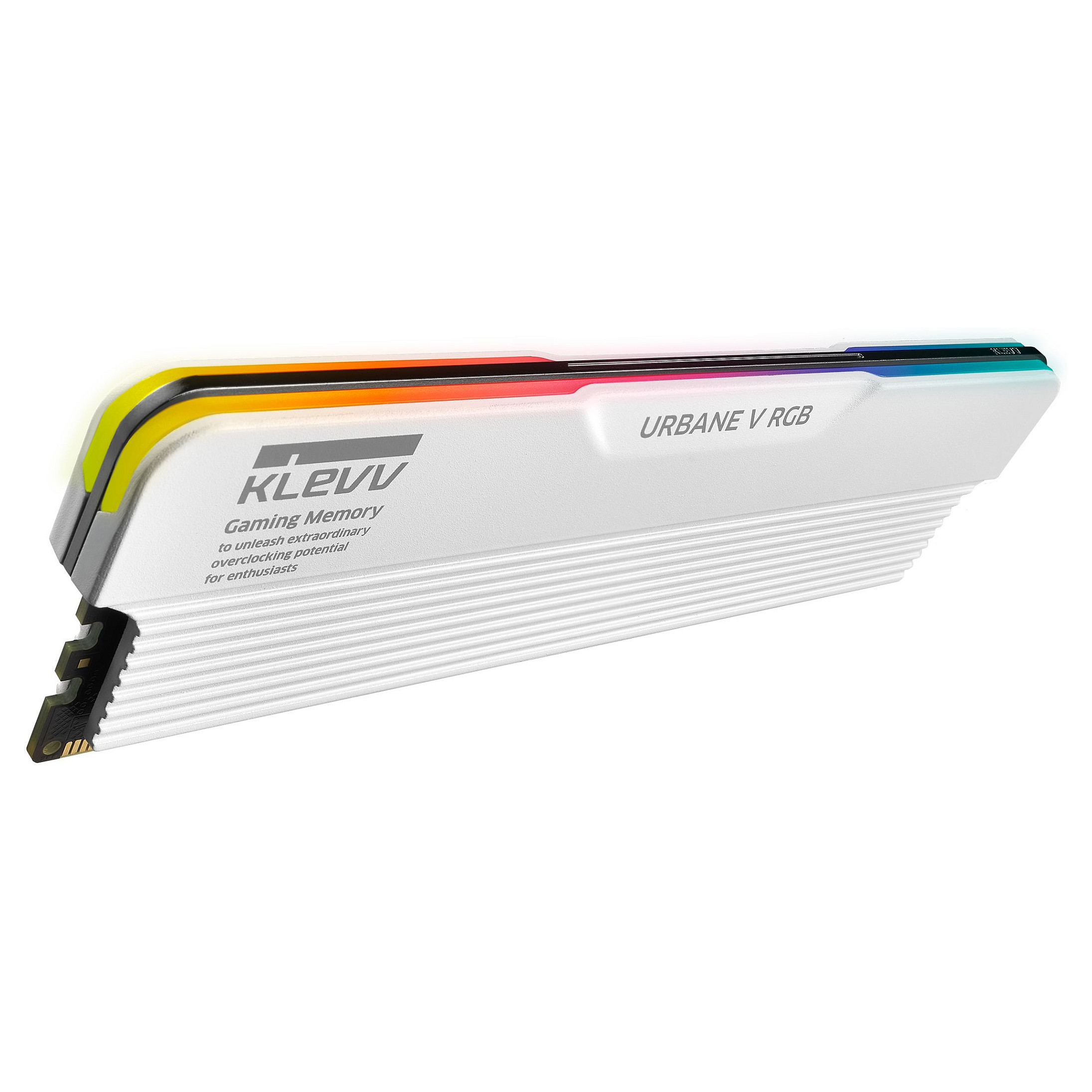 RAM Memorie DDR5 KLEVV Urban V RGB / 32GB (2x16GB) / DIMM / 6000MHz / CL28 - Bardhë - 6