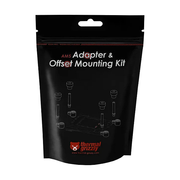 Aksesor për Ftohës Thermal Grizzly AM5 Adapter Kit - Zezë - 8