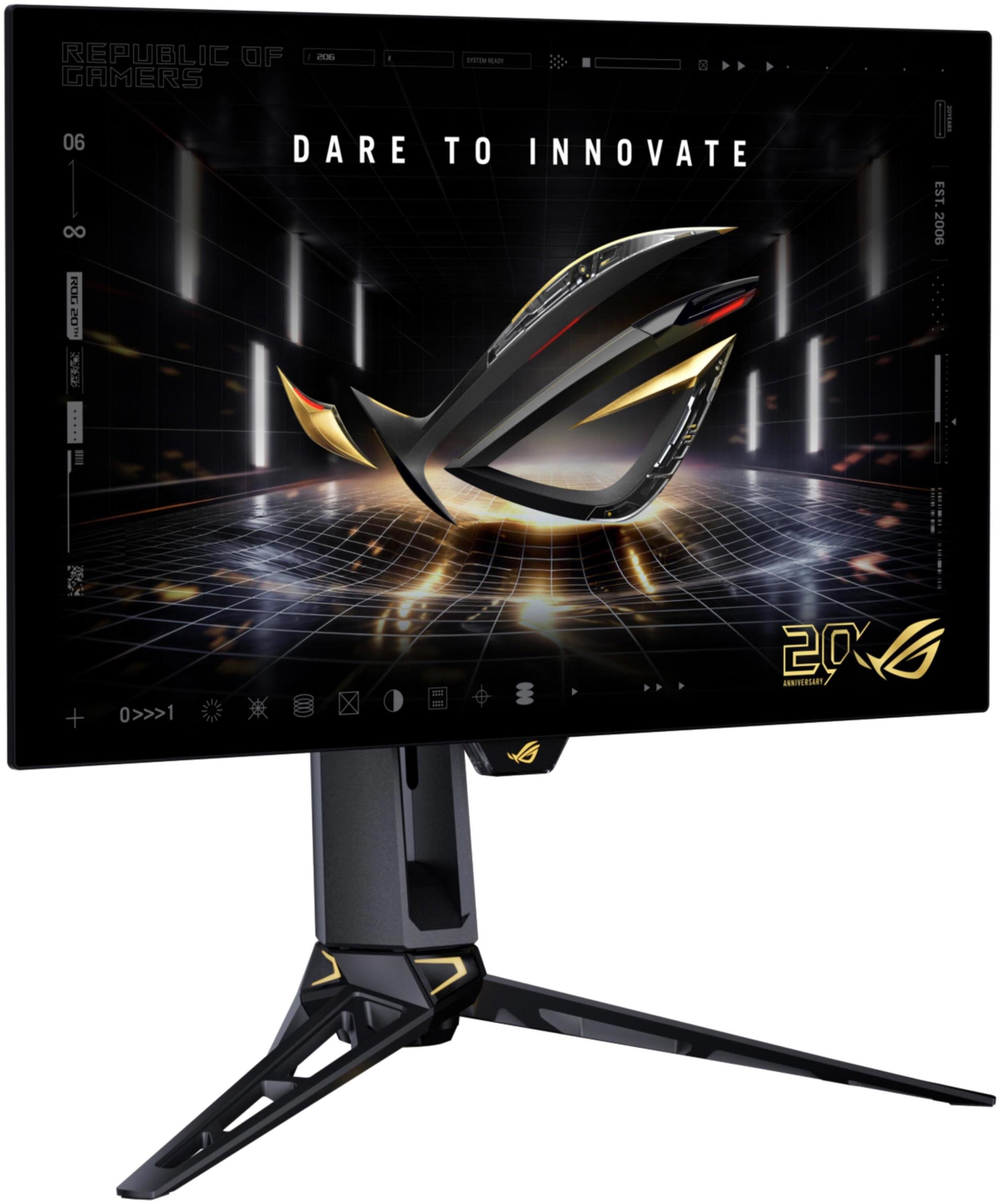 Monitor Gaming ASUS ROG Swift OLED PG27AQWP-G Edition 20 / 26.5" / WOLED WQHD / 540Hz / 0.02ms / HDMI+DisplayPort - Zezë - 2