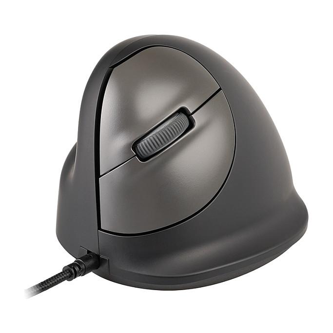 Maus me kabllo R-Go Tools HE Break / 2400 DPI / USB-A / 5 Butona - Zezë - 14