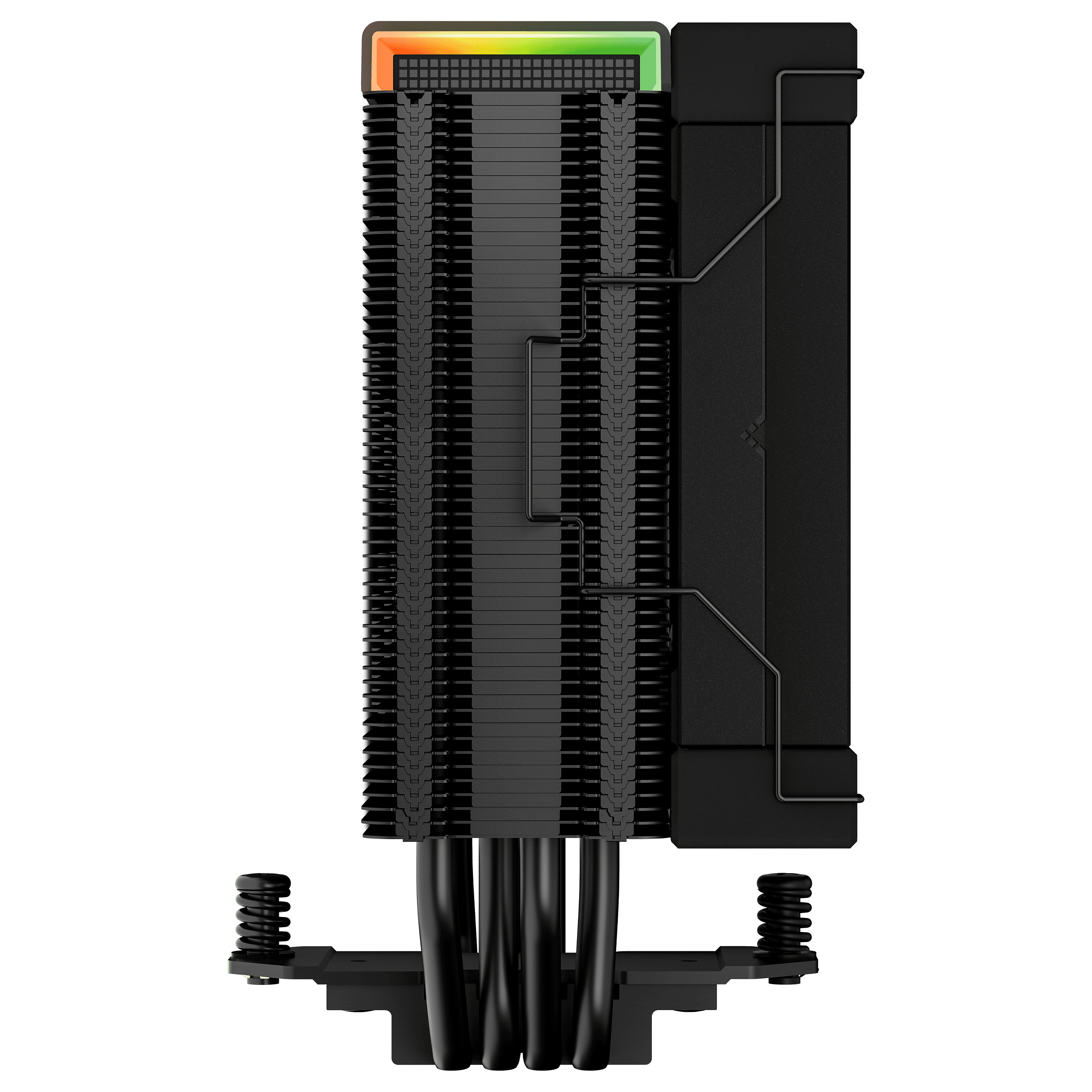Ftohës për procesor DeepCool AK400 Digital / 120mm / ARGB / LCD - Zezë - 4