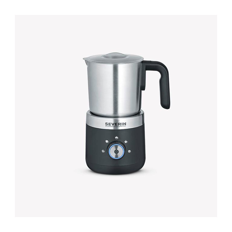 Shkumëzues dhe Ngrohës Qumështi Severin SM 3588, 550W, 300ml, Shkumëzim i Ftohtë dhe i Ngrohtë, 5 Programe - Argjend/Zezë - 7