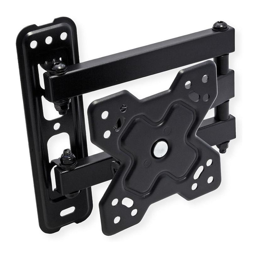 Mbajtëse Muri për TV VALUE 17.99.1232 / 13"-32" / 20kg / 3 Nyje / Tilt -15° deri +5° - Zezë - 2