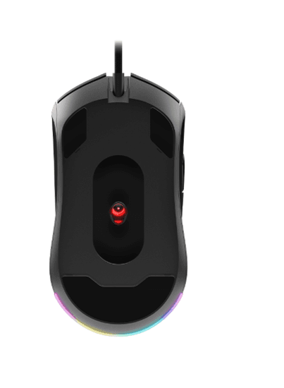 Maus Gaming MSI FORGE GM320, me kabllo, Sensor Optik, Ndriçim RGB, Dizajn Ergonomik – Zezë - 3