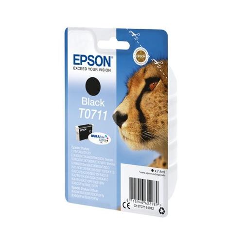 INK Epson T0711 / C13T07114012 / 7.4ml / 245 faqe – Zezë - 2