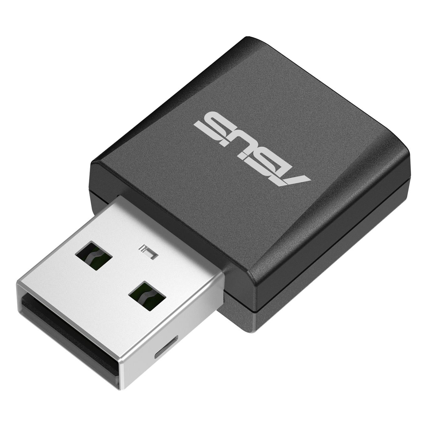 Adapter WiFi ASUS USB-BE92 Nano , WiFi 7 , Tri-Band , BE6500 , 2.4GHz, 5GHz, 6GHz , USB 2.0 - Zezë