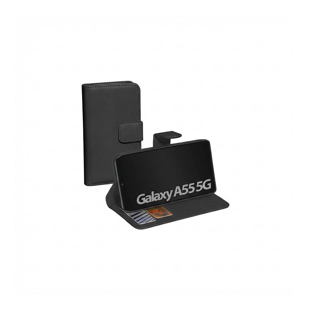 Aksesorë për telefon PEDEA Book Cover Classic / Mbrojtëse me kapak / Samsung Galaxy A55 5G / Poliuretani - Zezë