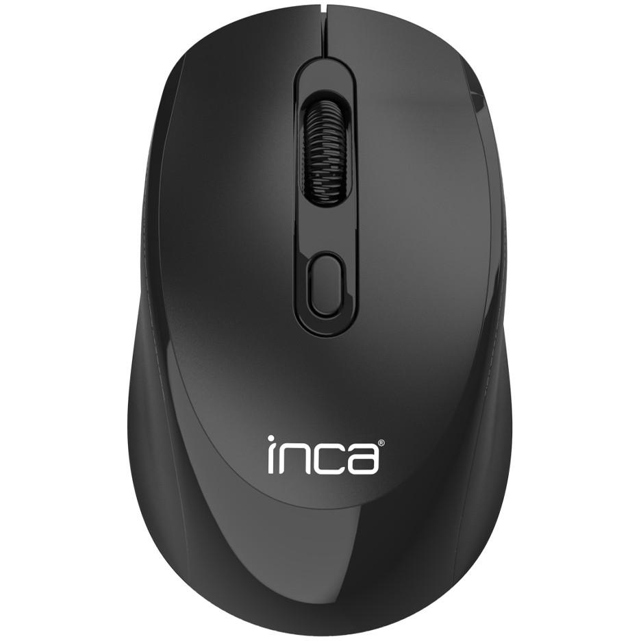 Combo (Tastierë & Maus) INCA IWS-519, Wireless, USB-C/A, Full-Size, 104 Taste, 12 Taste Multimediale, Ergonomik - Zezë - 6