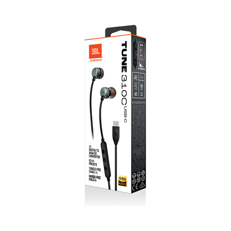 Kufje me kabllo JBL Tune 310C / USB-C / 20–40.000 Hz - Zezë - 8