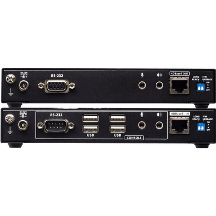 Extender KVM ATEN CE824, HDMI Dual View, HDBaseT 2.0, 4K, deri në 100 m - Zezë - 3