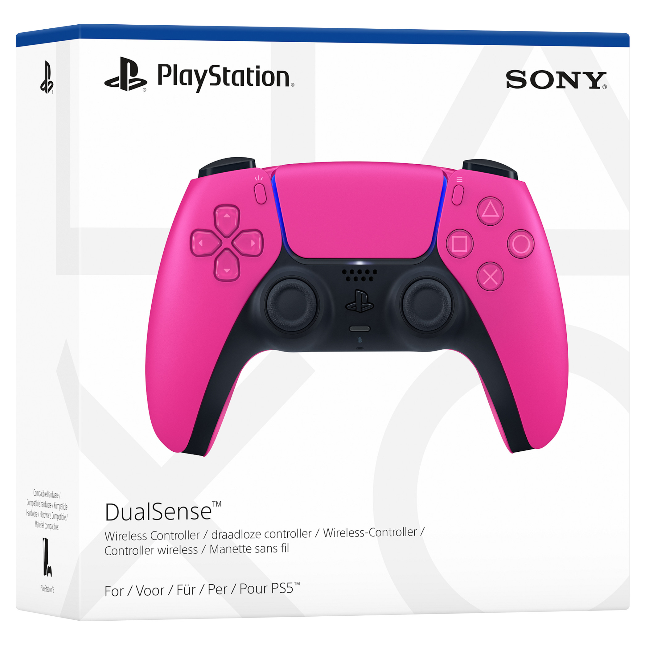 Kontroller Sony DualSense Nova Pink / Wireless & Wired – Rozë - 6