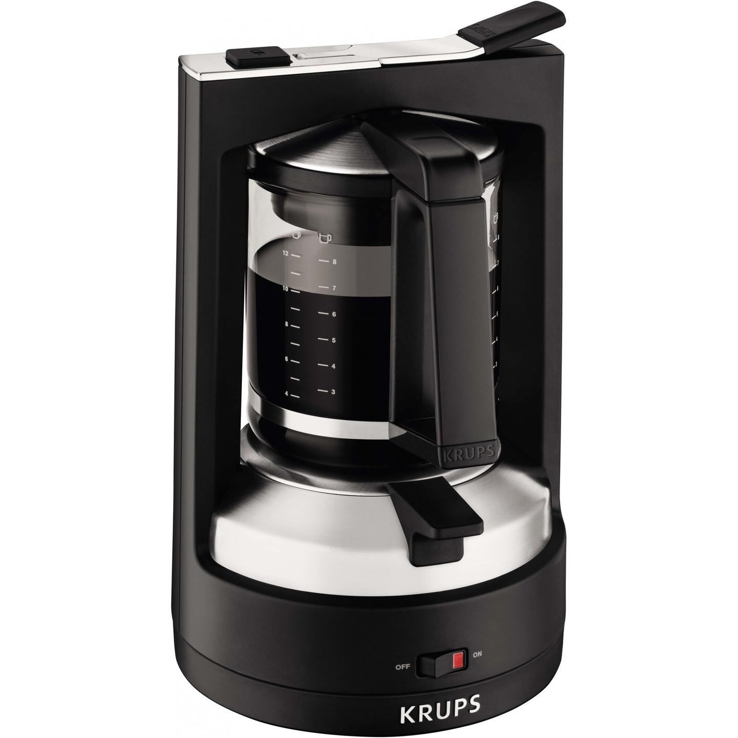 Aparat për Kafe me Filter Krups T8.2 KM4682, 850 W, Rezervuar 1 L, Deri në 12 Filxhanë – Bardhë/Argjend - 3