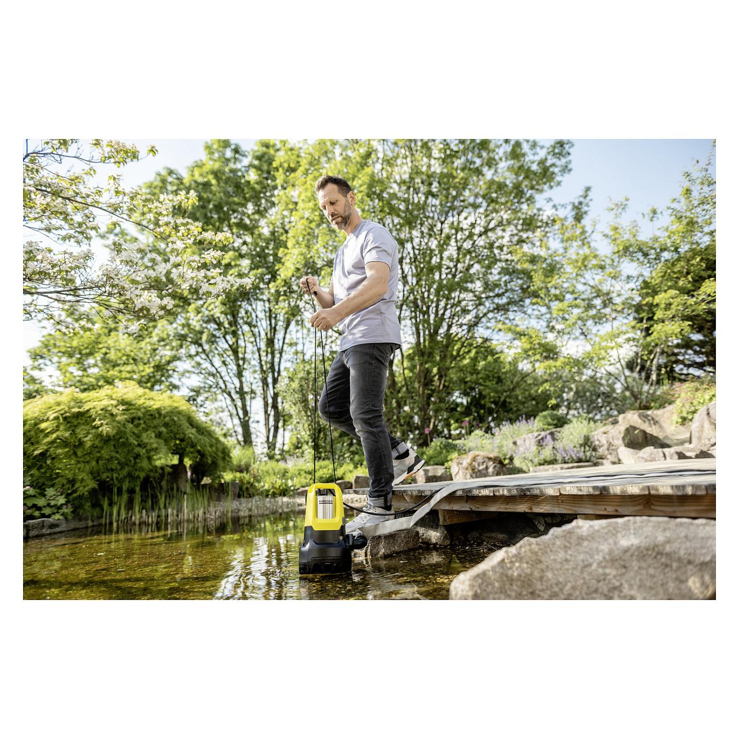 Pompë zhytëse për ujë të ndotur Kärcher SP 22.000 Dirt Level Sensor / 750W / 22000L/h / 7m / 30mm - Zezë/Verdhë - 2