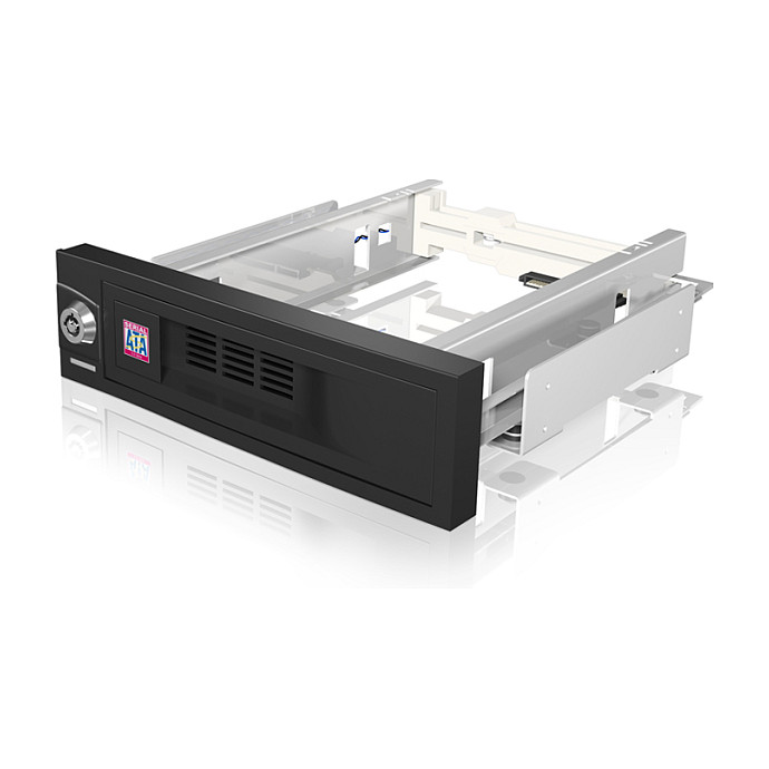 Aksesor për Disqe ICY BOX IB-168SK-B / 5.25" / Carrier Panel - Zezë - 2
