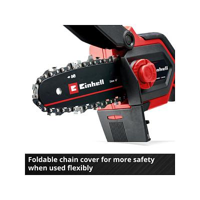 Sharrë për Degë me Bateri Einhell GE-PS 18/15 Li BL-Solo, 18V, Brushless, 15cm - Kuqe/Zezë - 6