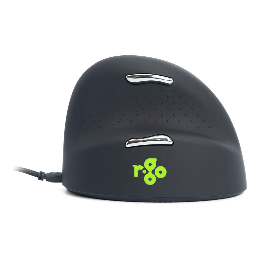 Maus me kabllo R-Go Tools HE Break / 2400 DPI / USB-A / 5 Butona - Zezë - 5