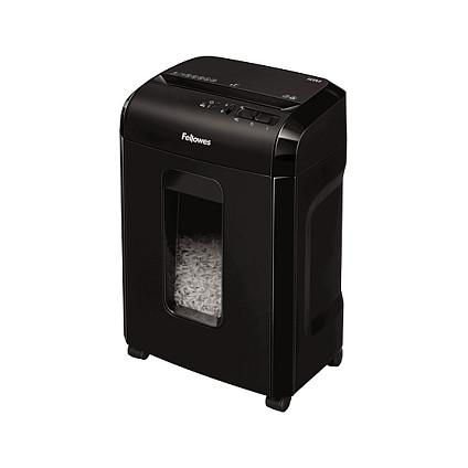 Shredder Fellowes Powershred 10M, Micro-Cut, P-5, 10 fletë, 2 à 12mm, 19L, Safety Lock - Zezë