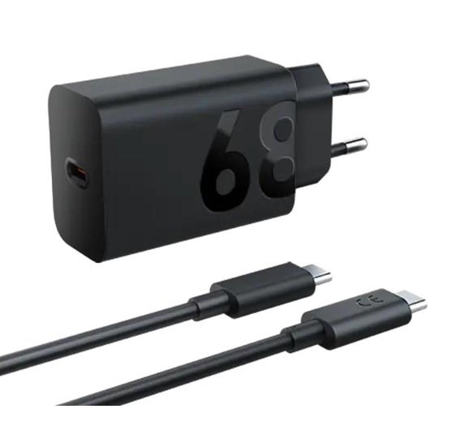 Adapter për Tablet Lenovo 68W USB-C Wall Charger / 68W / USB Type-C / AC - Zezë - 3