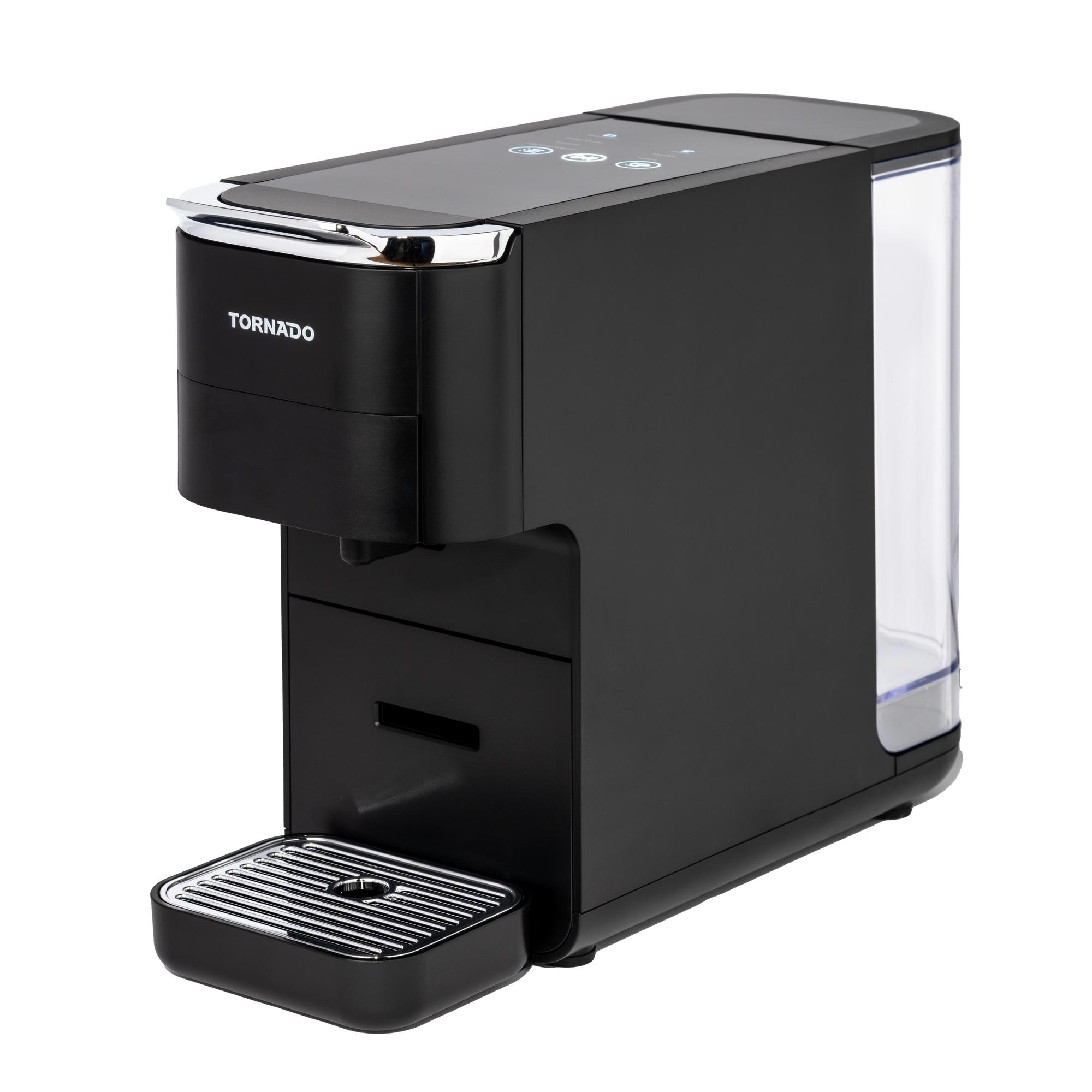 Aparat për kafe Tornado TCM7042-GS / 5-në-1 / 20 Bar / 1.5L – Zezë - 2