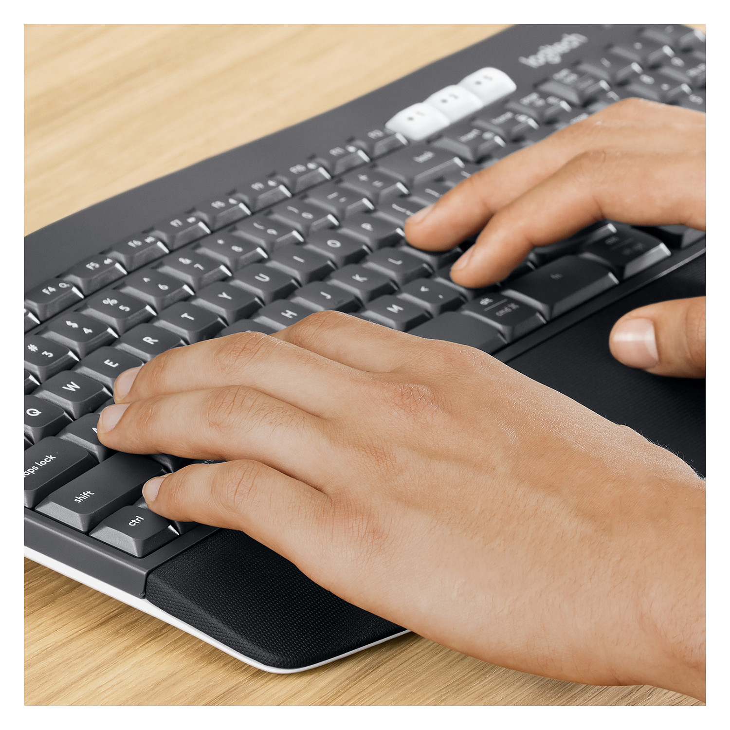 Combo (TastierĂ«&Maus) Logitech MK850 Performance Wireless Combo / Bluetooth + USB Unifying / 101 Taste / 8 Butona / Advanced Optical Tracking â ZezĂ« - 16