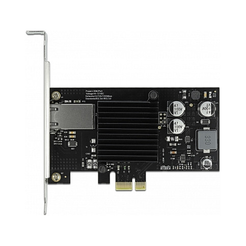 DeLOCK PCI Express x1 Gigabit LAN Card Intel i210 1x RJ45 PoE+ Network Adapter - 4