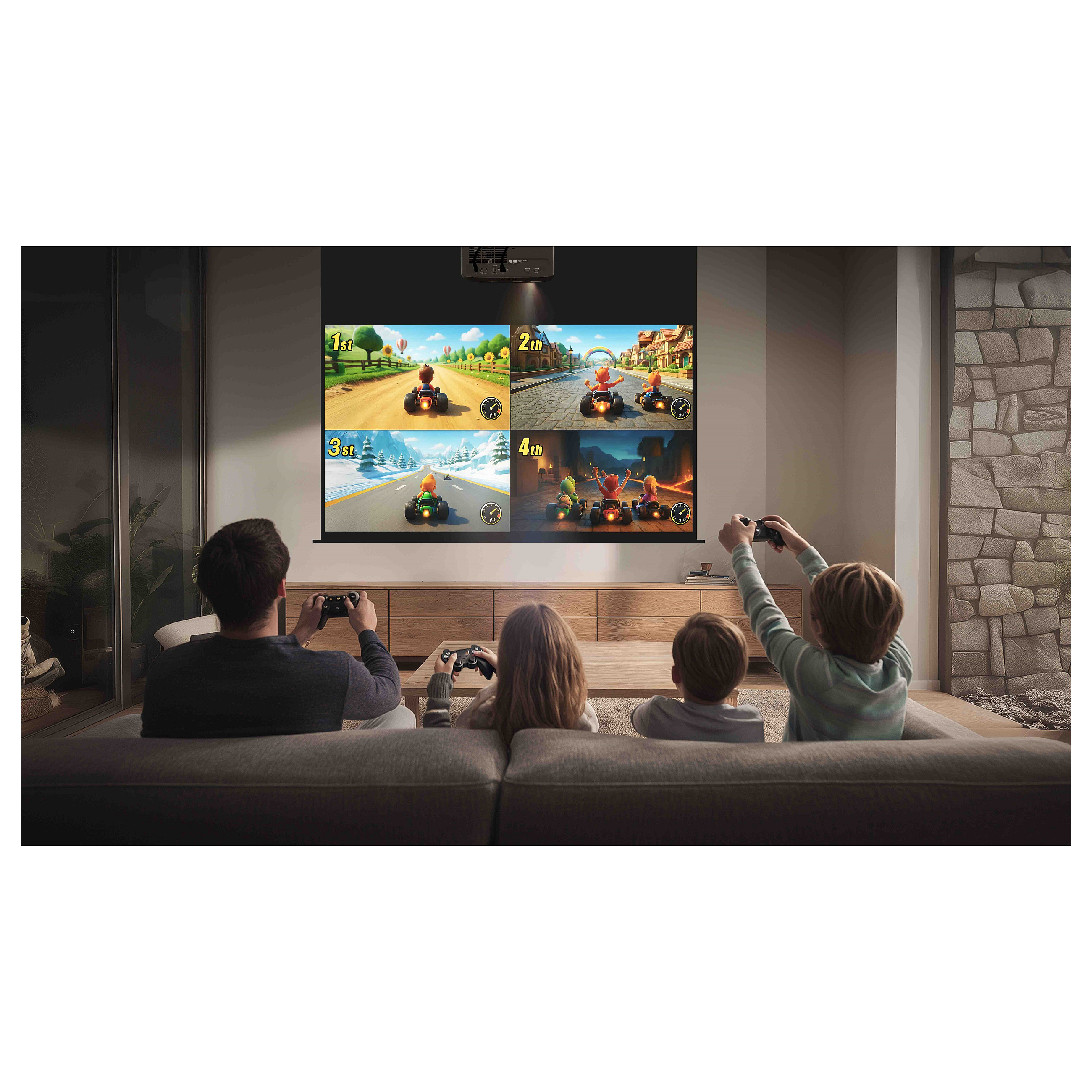 Projektor Optoma PK52 / DLP / UHD 4K / Laser / 3500 ANSI Lumens – Zezë - 14