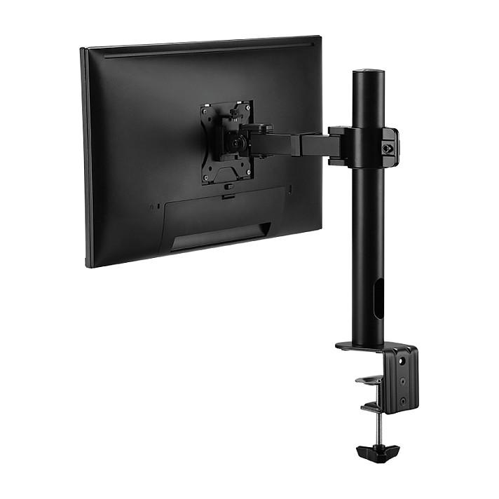 Mbajtëse për Monitor LogiLink BP0043 / 1 Monitor / 17–32" / deri 8kg / VESA 75x75 & 100x100 / Rotacion 360° - Zezë - 2