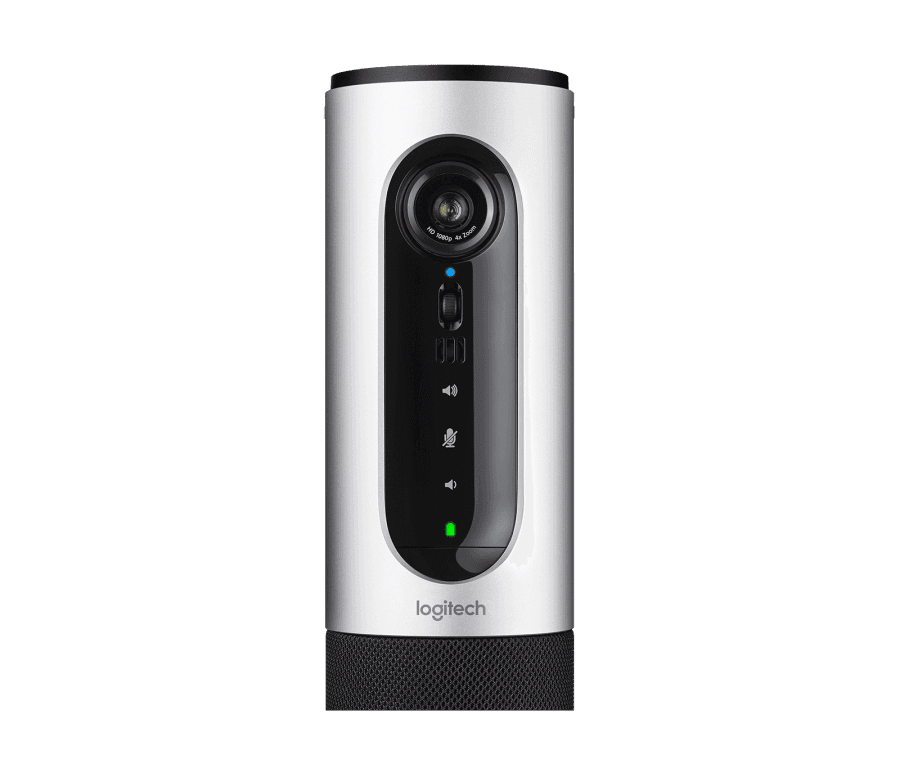 Sistem për Konferencë Logitech ConferenceCam Connect / 1080p / 90° / 4x Zoom / 360° Speakerphone / USB Bluetooth HDMI - Argjend/Zezë - 2
