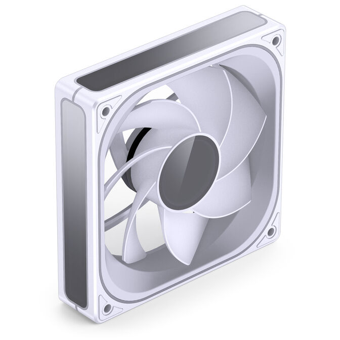 Ftohës për Kasë Jonsbo ZB-120 / 120mm / 700-1800 RPM / ARGB / PWM / Reverse – Bardhë - 2