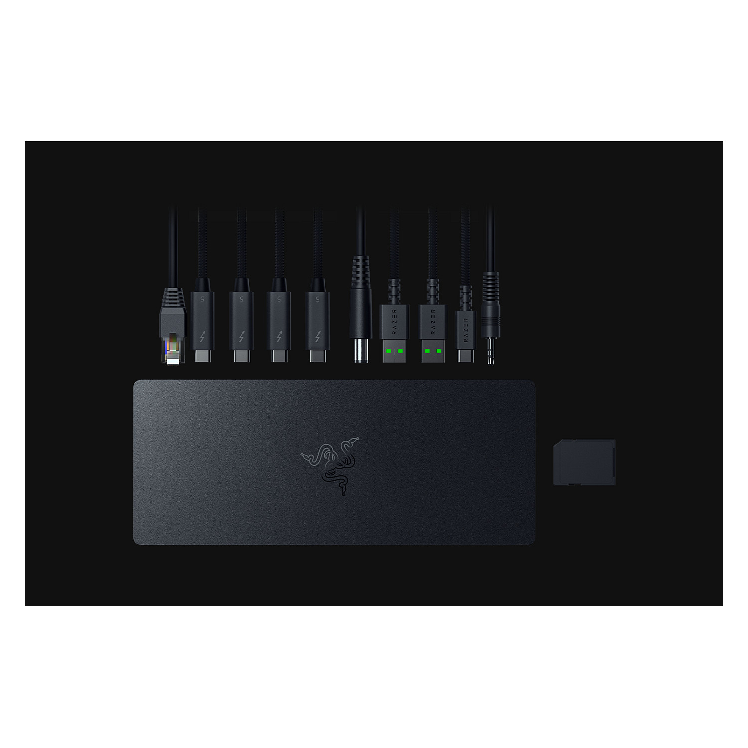 Docking Station Razer Thunderbolt 5 Dock / 11-Port / Thunderbolt 5 / 120Gbps / 140W PD / M.2 NVMe / 8K 144Hz - Zezë - 2