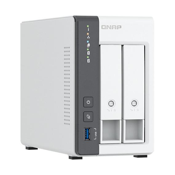QNAP TS-216G 2-Bay NAS – ARM Cortex-A55 Quad-Core 2.0GHz, 4GB RAM, 2.5GbE + 1GbE - 3