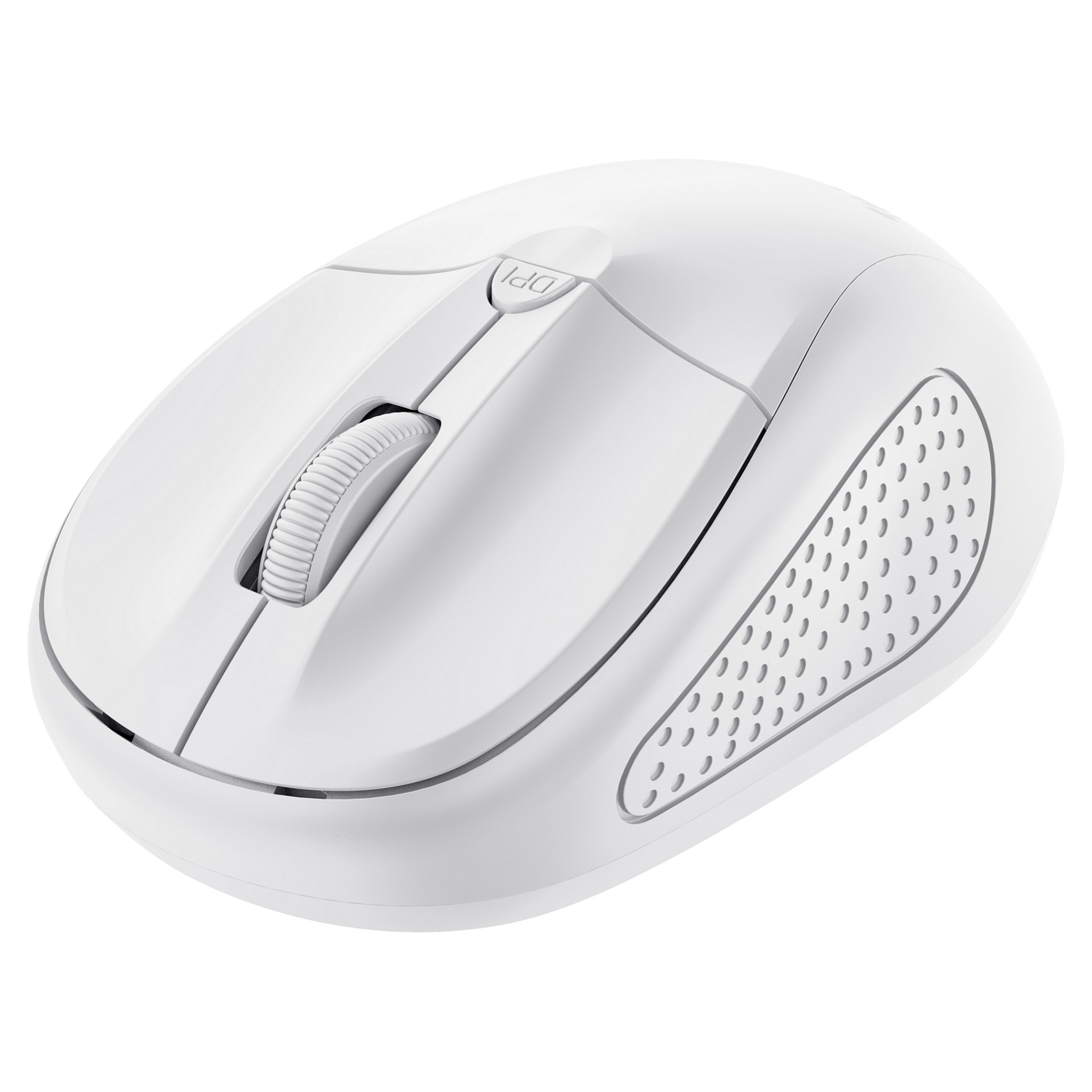 Maus pa kabllo Trust Primo / 1600 DPI / RF Wireless / 4 Butona - Bardhë