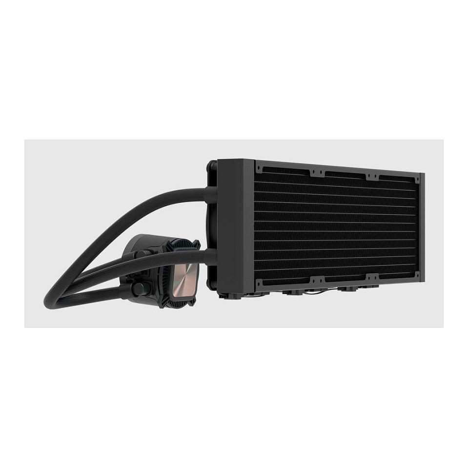 Ftohës për Procesor Fractal Design Radius 360 RGB, 360mm, 3x120mm RGB - Zezë - 4