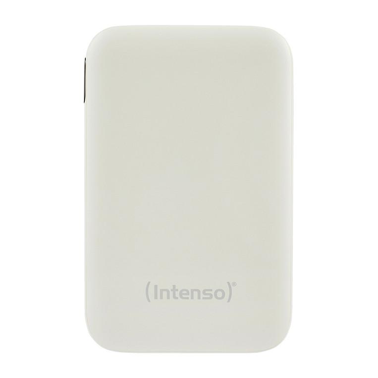 Powerbank Intenso S10000, 10000mAh, 20W, USB-C, Kabllo USB-C e Integruar, Power Delivery 3.0, LCD – Bezhë - 2