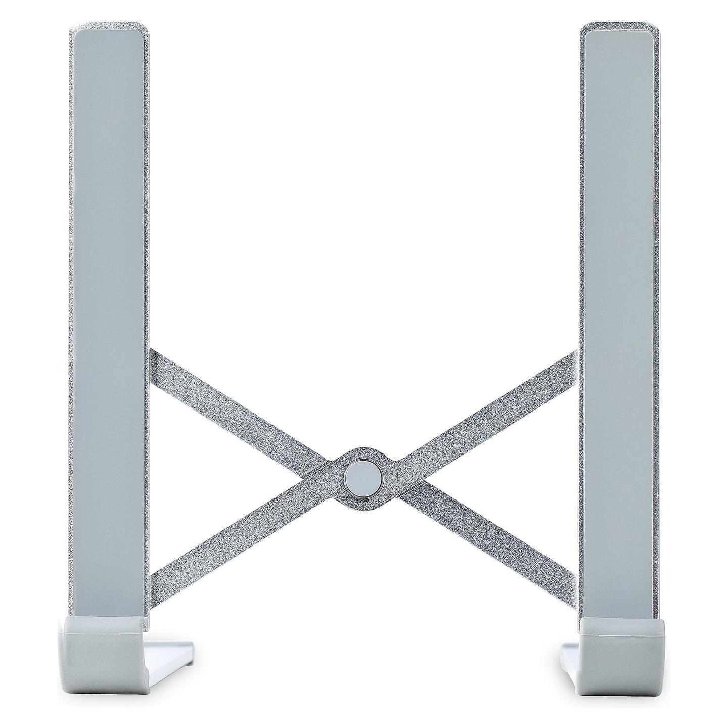 Mbajtës për Laptop StarTech.com LAPTOP-RISER-BAR, deri 15.6", 10kg, 9 Nivele, 15°–84°, i Palosshëm, Alumini - Argjend - 3