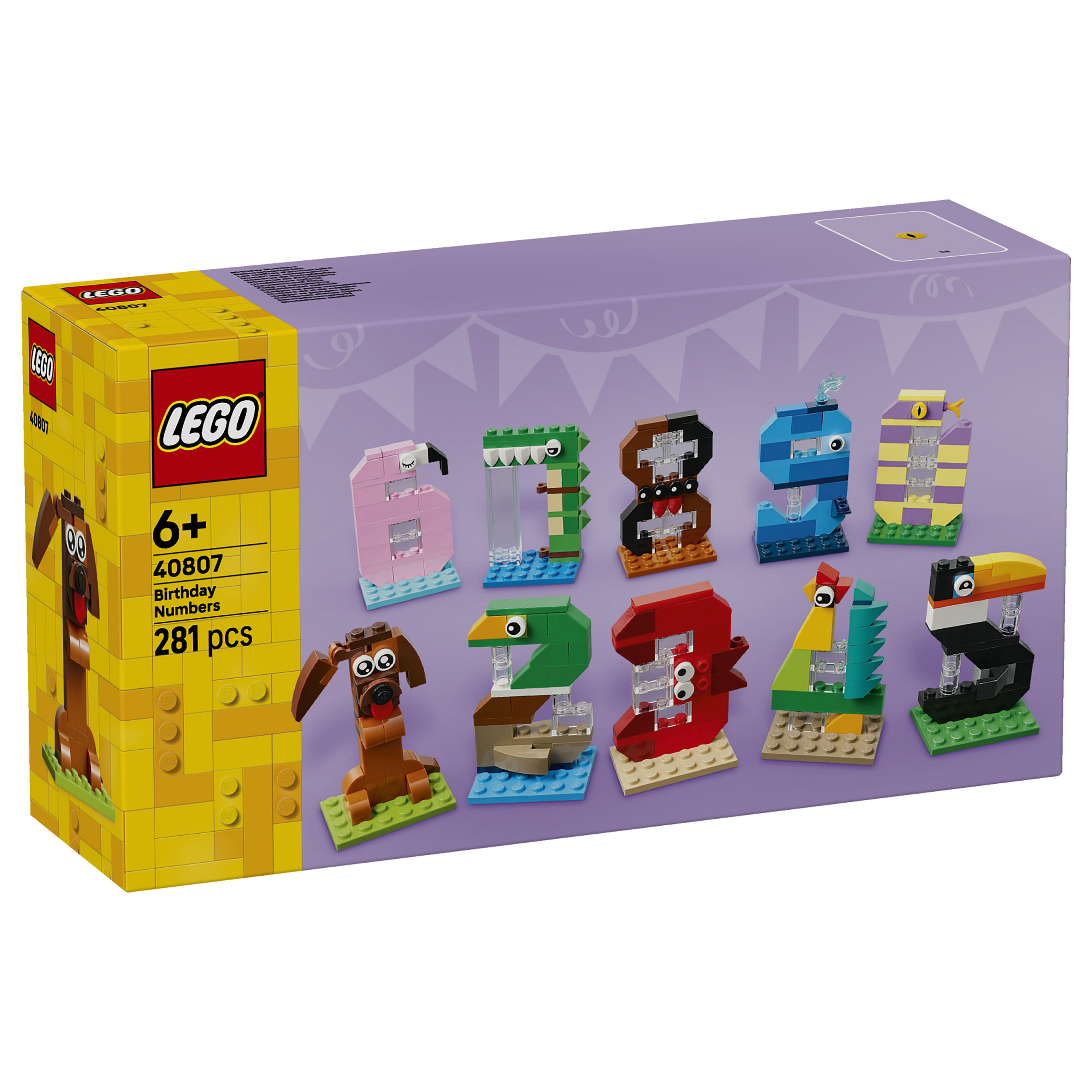 LEGO Iconic Birthday Numbers - 4