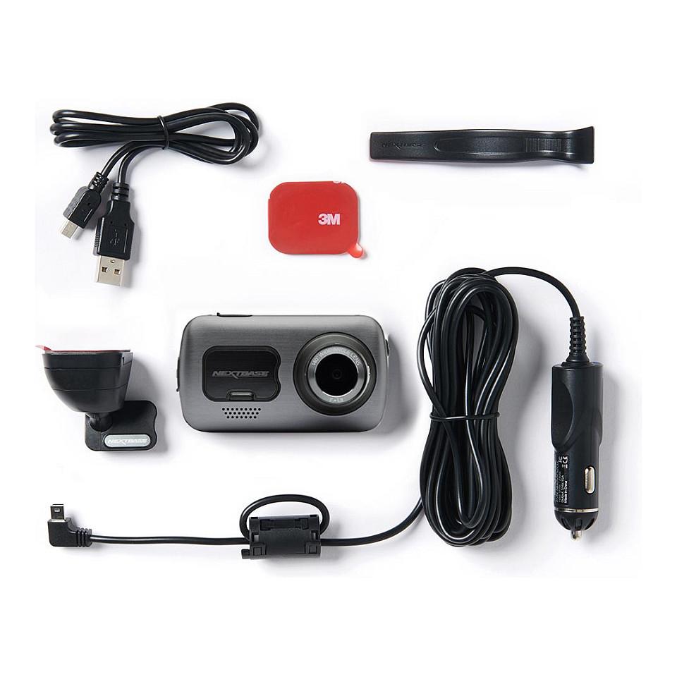 Kamerë për regjistrimin e udhëtimeve (Dashcam) Nextbase 622GW / 4K / 140° / GPS / Wi-Fi / Bluetooth 5.0 / Ekran IPS 3" / Night Vision / Image Stabilization / Alexa - Zezë - 10