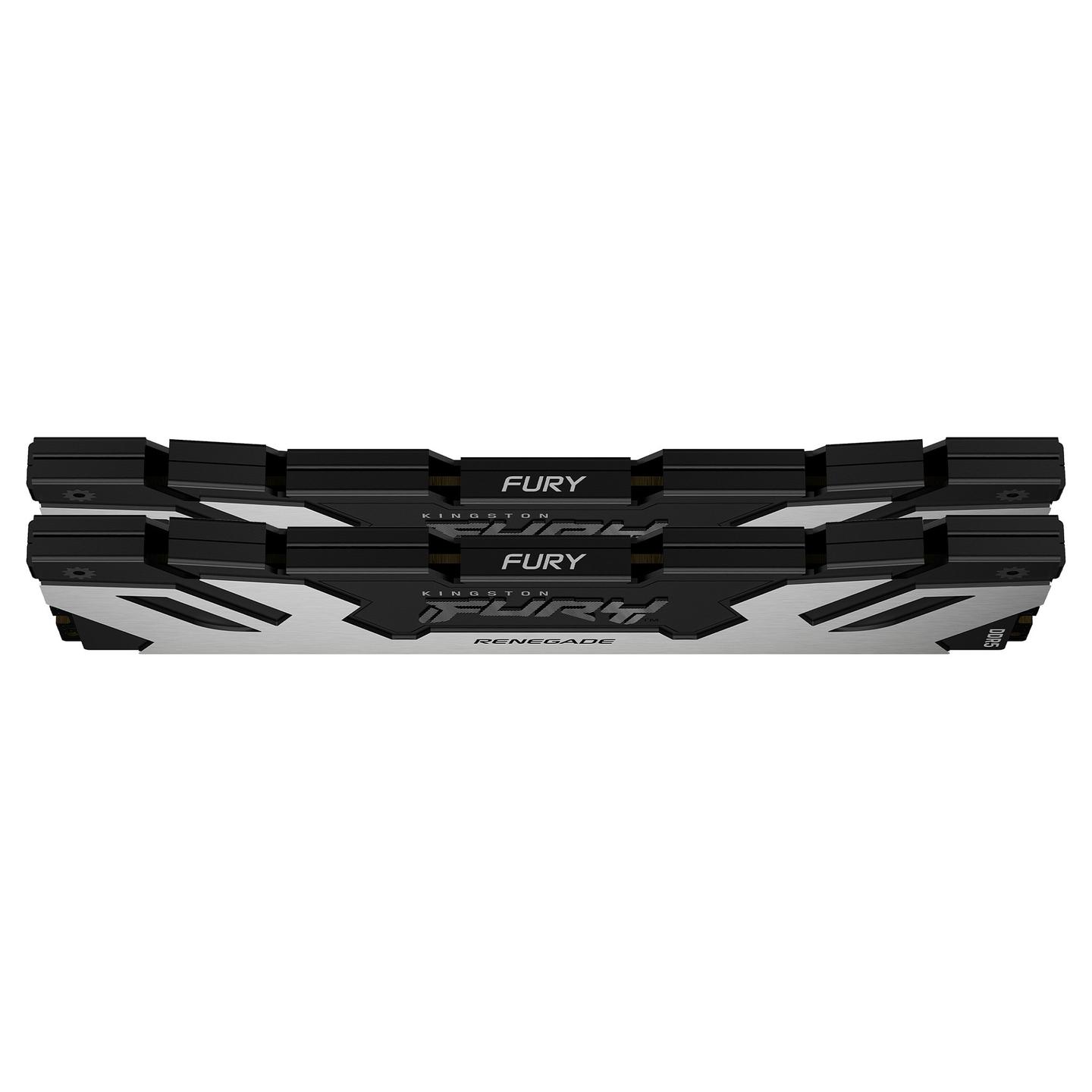 RAM Memorie DDR5 Kingston FURY Renegade / 96GB / 2x48GB / DIMM / 6400MT/s / CL32 / XMP - Argjend/Zezë - 2