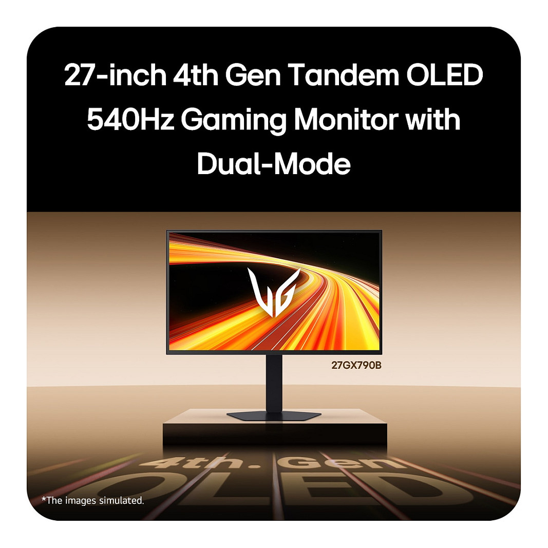 Monitor Gaming LG UltraGear 27GX790B-B / 26.5" / QHD OLED / 540Hz / 0.02ms / HDMI+DP+USB-C - Zezë - 12