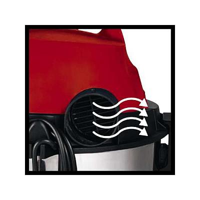 Fshesë me Korrent për Pastrim të Thatë dhe të Lagësht Einhell TC-VC 1820 SA, 1250W, 20L, 180mbar - Kuqe/Zezë - 5