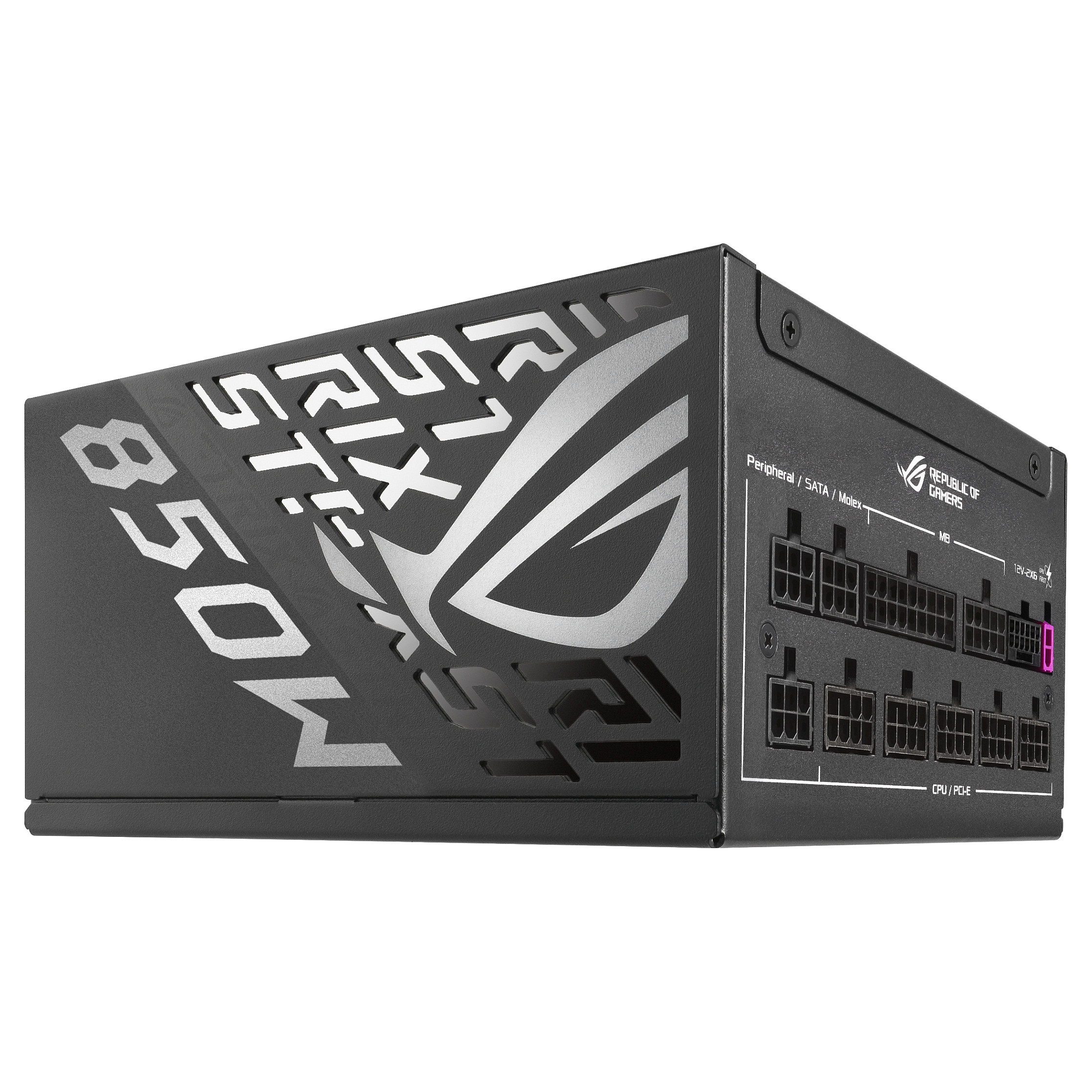 Furnizues Energjie ATX ASUS ROG Strix / 850W / 80 PLUS Platinum / ATX 3.1 / PCIe 5.1 - Zezë - 10