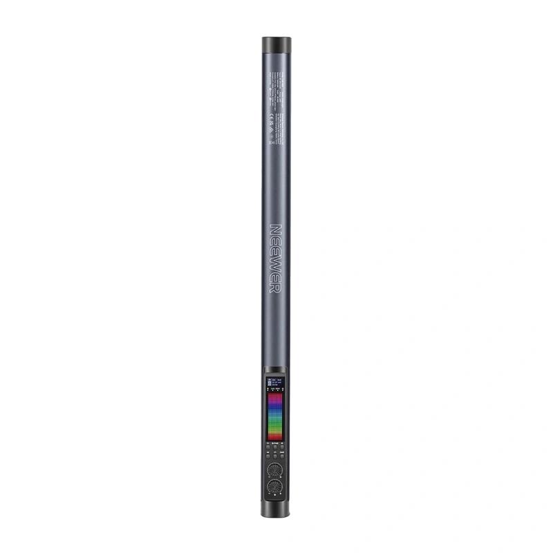 Dritë e Mençur Neewer TL60 RGB, 20W, 1730Lux, 2500-10000K, CRI 97+, TLCI 98+, 66.5cm - Zezë - 2