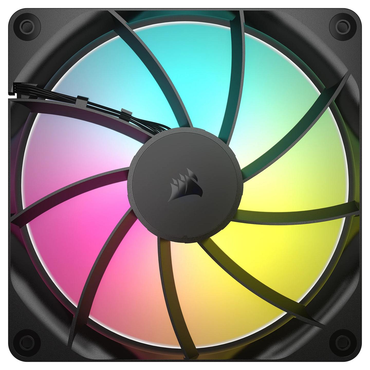 Ftohës për Kasë Corsair RS140 ARGB, 140mm, PWM - Zezë - 4