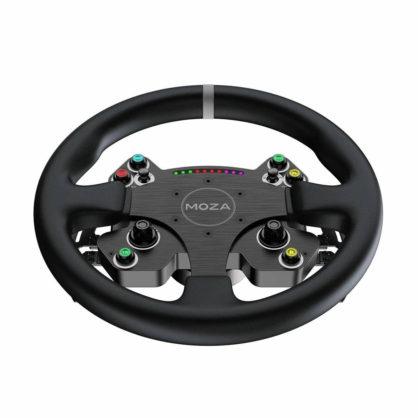Kontroller Moza Racing CS V2P Dual Clutch Wheel / RS057 – Zezë - 4