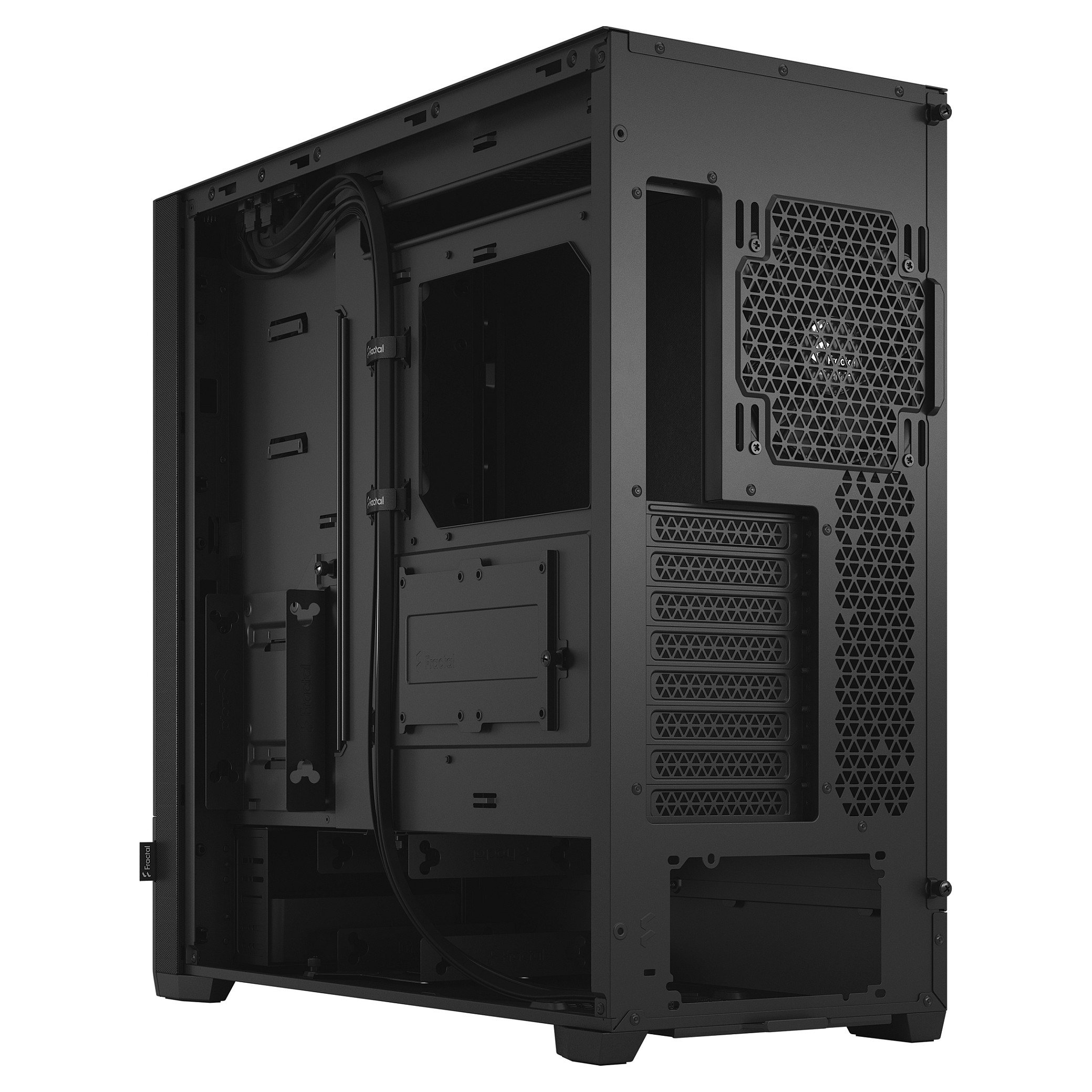 Kasë PC Fractal Design Pop XL Silent / Tower / ATX / 4x 120mm Fan - Zezë - 7
