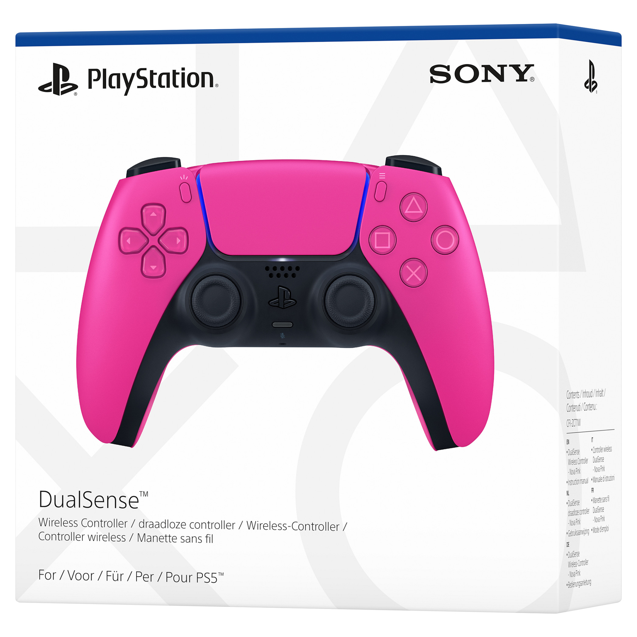 Kontroller Sony DualSense Nova Pink / Wireless & Wired – Rozë - 8