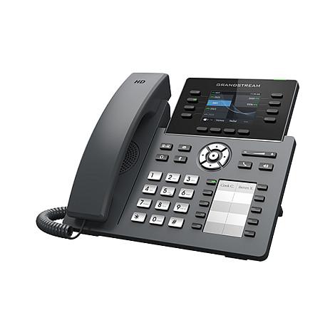 Telefon VoIP Grandstream GRP2634, 8 Linja, 12 Llogari SIP, Ekran 2.8", Wi-Fi 6, Bluetooth, Gigabit Ethernet, PoE - Hiri - 2