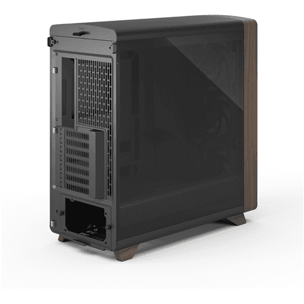 Kasë Fractal Design Summit, Mid-Tower, ATX, Xham i Temperuar, 3x Momentum 14, USB Type-C 20Gbps - Zezë/Kafe - 6