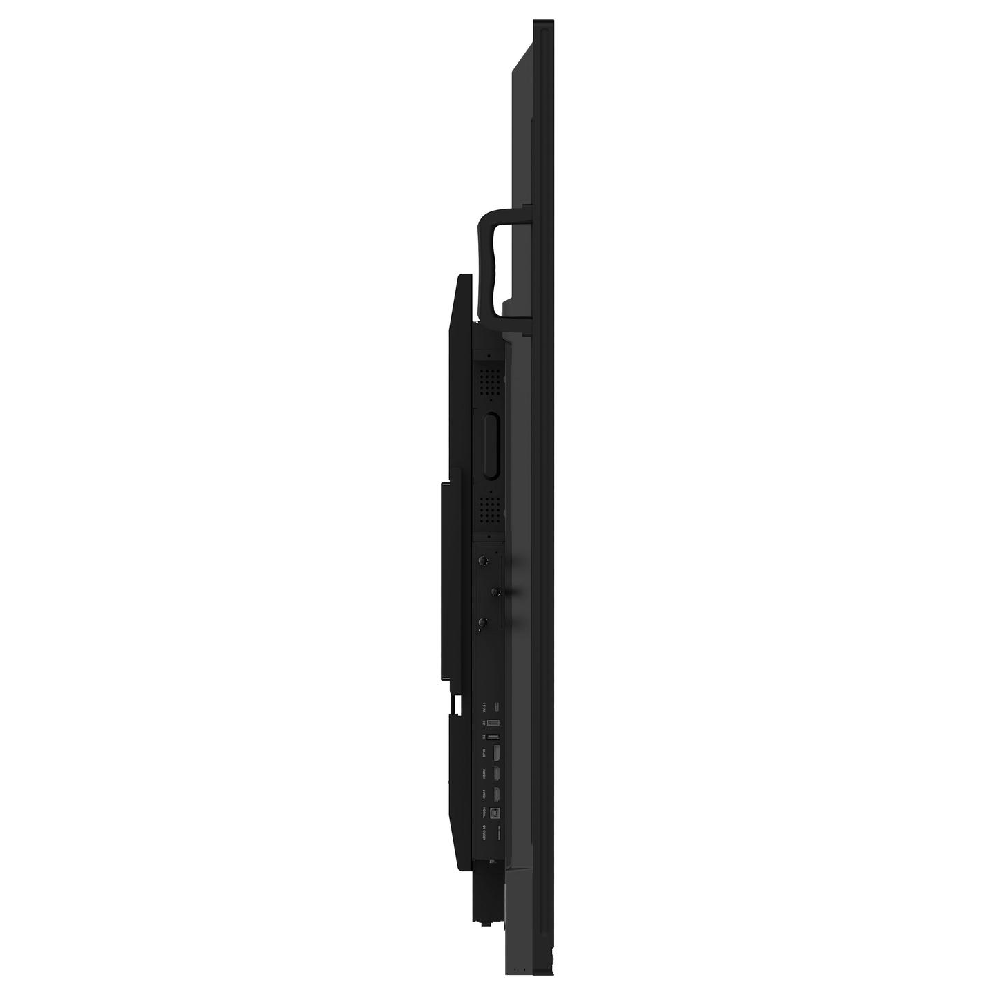 Interaktiv (Smart Board) iiyama ProLite TE7513A-B2AG, 75", 4K UHD IPS, Touch, 8GB, 128GB, 2× HDMI, DP, 2× USB-C, 5× USB-A - Zezë - 7